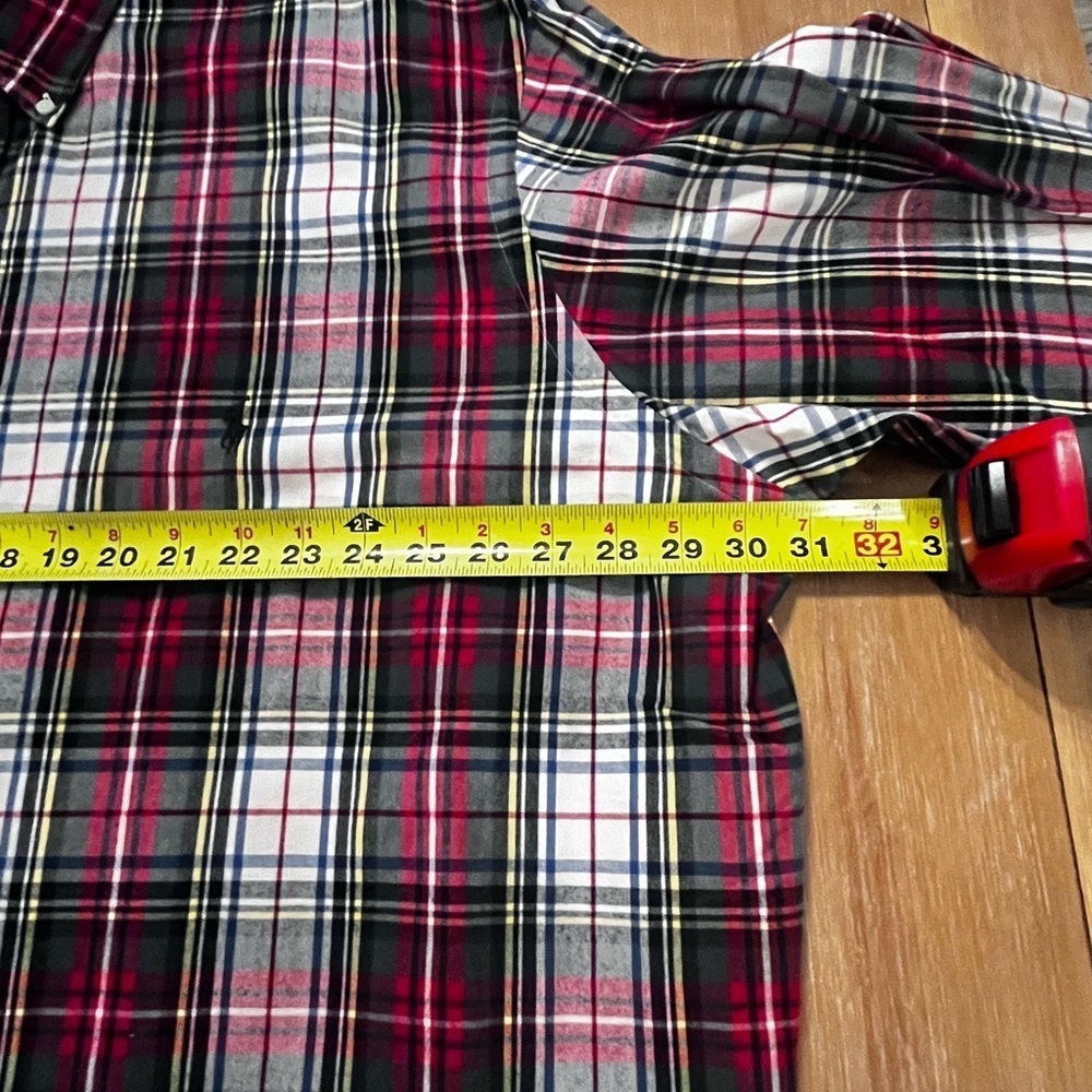 Polo Ralph Lauren 3XLT Brushed Oxford Plaid Shirt Big & Tall 3X TALL NWT - Picture 10 of 12